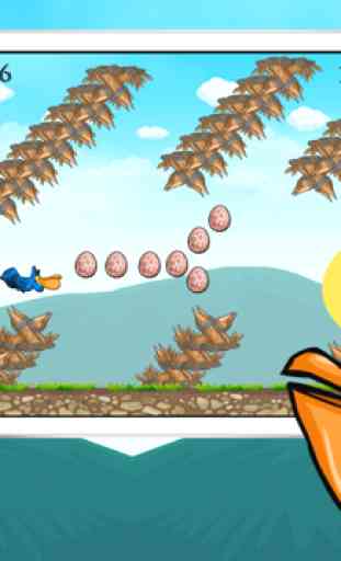 A Big preguiçoso Voador Pelican - Free Flappy Adventure Game Infinito 3