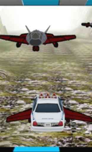 A Cop final vôo carro Shooter Simulator. 2