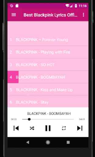 Black pink Songs Offline - Lyrics 3
