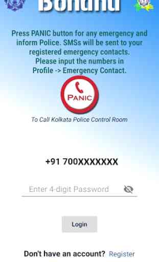 Bondhu Kolkata Police Citizen App 3