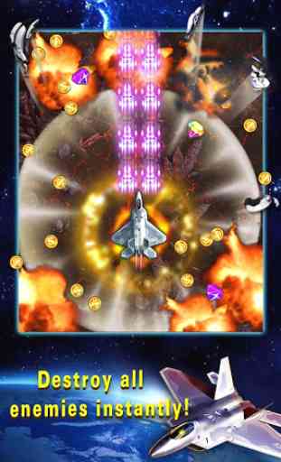 Caças All Star: Space War Shooter Game 2