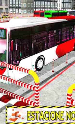 Estacionamento de ônibus reverso 3D 2