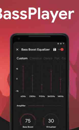 Extra Bass Player  - Bass Booster & Volume Booster 2