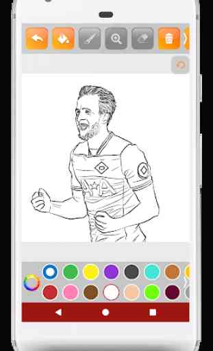 Football Coloring Books - soccer coloring games 3