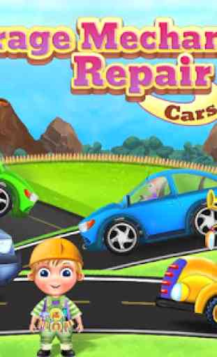 Garage Mechanic Repair Cars - Vehicles Kids Game 3