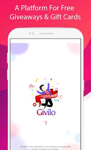 Givilo - Win Free Giveaways & Gift Cards 1