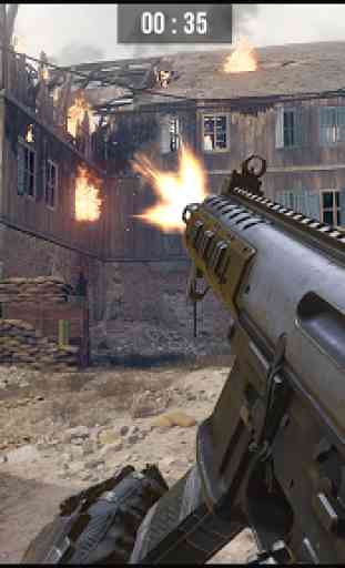guerra simulação de arma: tiro - jogos de guerra 3