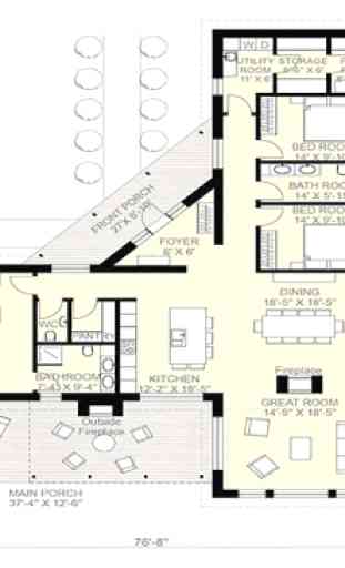 House Floor Plan Map Design 3