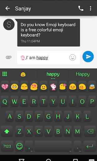 Magic Black Emoji Keyboard 3