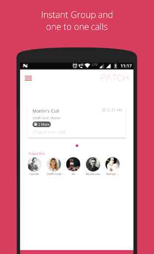 Patch  - Easy, Fast & Secure Group Calls 1