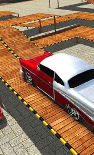 Real Classic Car Stunt Parking 2