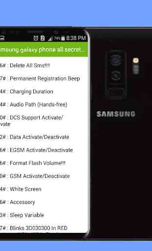 Samsung galaxy phone all secret codes2020 3