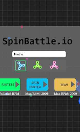 SpinBattle.io: spinz fidget spinner io 1