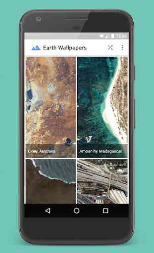 Earth Wallpapers -  Satellite imagery from Google 1