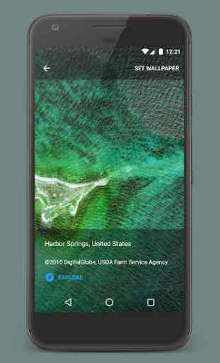 Earth Wallpapers -  Satellite imagery from Google 3