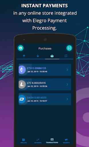 elegro Wallet: instant crypto-fiat payments 3