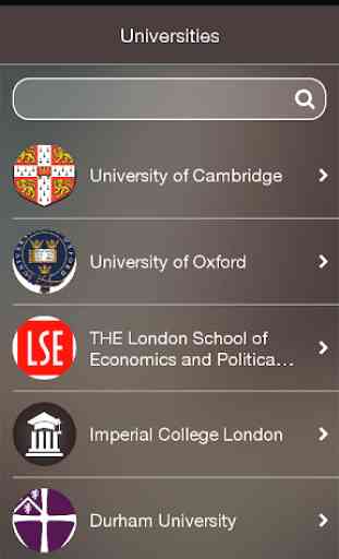 England Universities 2