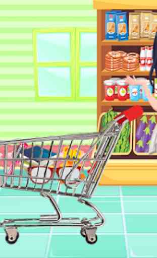 garota de supermercado - compras de mercearia 3