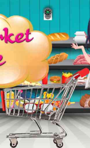 garota de supermercado - compras de mercearia 4