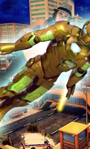 Iron Spider Ninja Rope Hero - Superhero Games 4