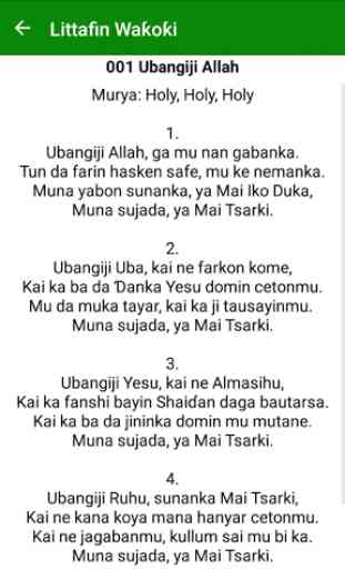 Littafin Wakoki (Hausa Hymnal) 3