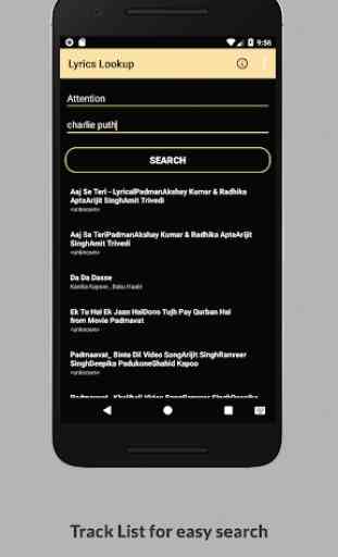 Lyrics Lookup Pro 1