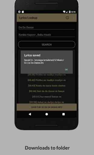 Lyrics Lookup Pro 4