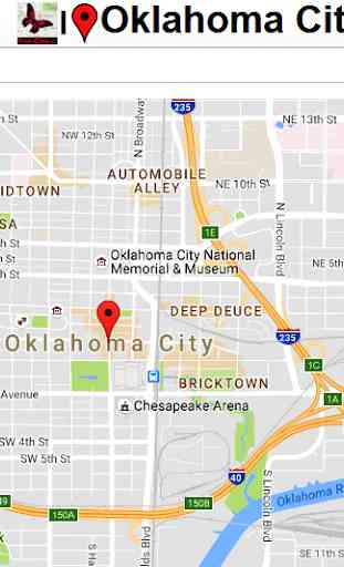 Oklahoma City Map 1
