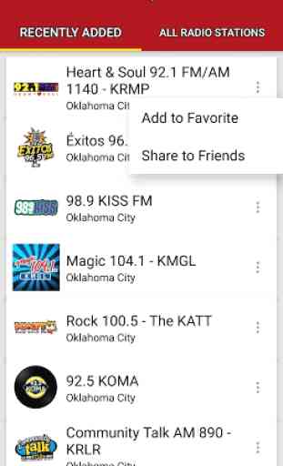 Oklahoma City Radio Stations - USA 2