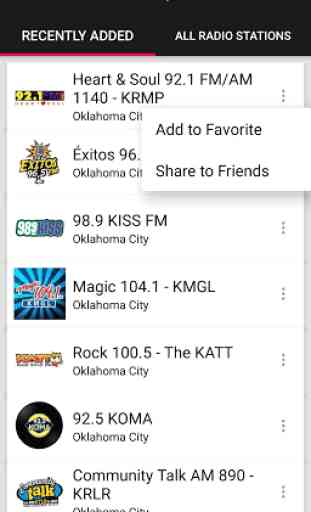 Oklahoma City Radio Stations - USA 2