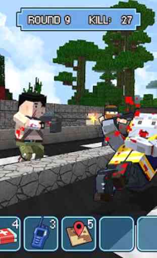 Pixel Block Survival 3D - Pixel Battle Royale War 1