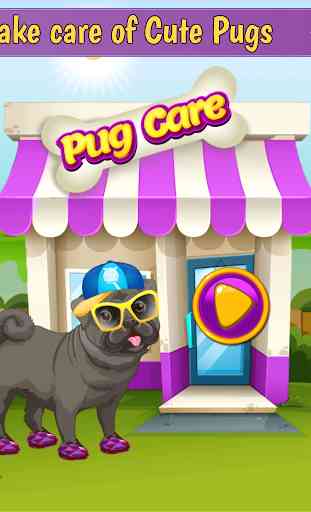 Pug The dog Makeover Doctor Game 1