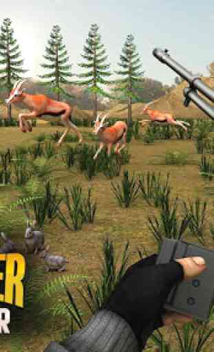 Selva Deer Franco atirador Caçando 4