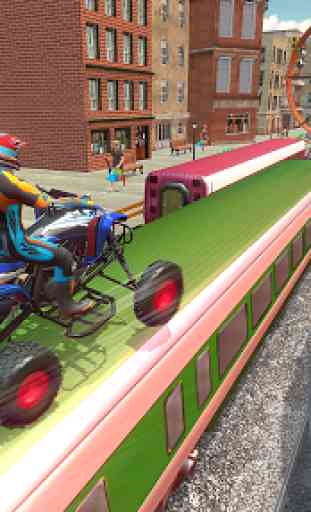 Subway ATV Bike Simulator: Corrida de moto-quatro 3