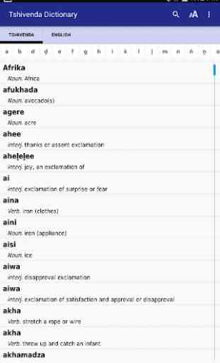 Tshivenda Dictionary 1