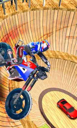 Well of Death Bike Stunt Racing 4