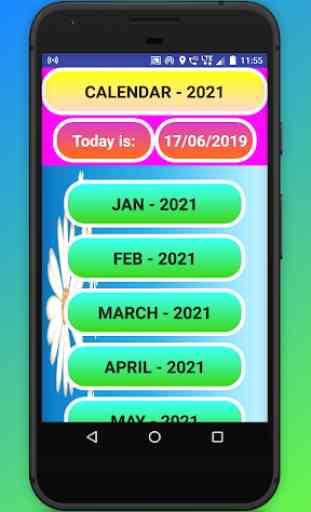 2021 Calendar - Hindi Calendar 2021 With Festival 3