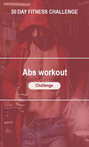 30 Dia Abs Desafio : Abs Exercite-se 1