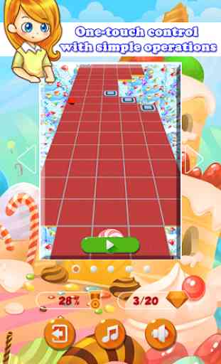 Candy Sky: Rolling 3D 2