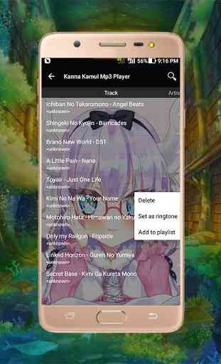 Kanna Kamui Mp3 Player 3