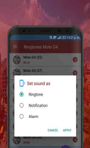 Moto G4 Plus Ringtone App 3