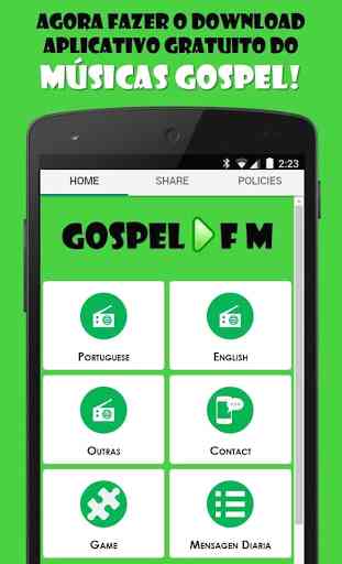 Musicas Gospel Grátis radios 2