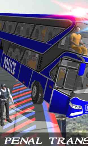 polícia impossível de condução de ônibus 1