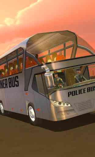 Prisoner Bus Driving Games 2019: Police Bus Drive 2