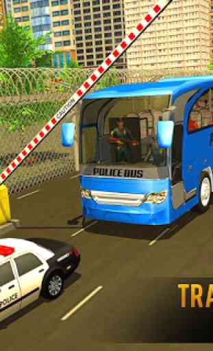 Prisoner Bus Driving Games 2019: Police Bus Drive 4