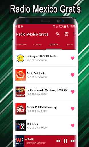 Radio Mexico Free - Estações de Rádio Mexicanas 3