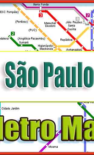 Sao Paulo Metro Map Offline 1