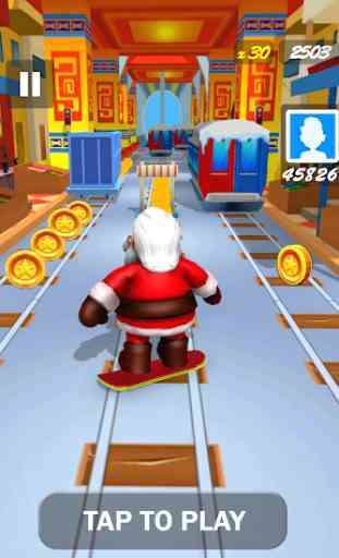 Subway Santa Adventure – Subway Runner Game 2019 1