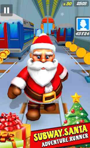 Subway Santa Adventure – Subway Runner Game 2019 3