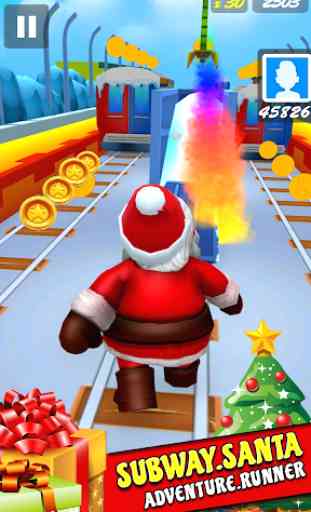 Subway Santa Adventure – Subway Runner Game 2019 4